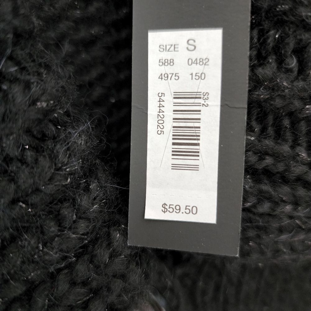 The Limited alpaca and wool blend cropped cardigan sweater - Picture 4 of 10